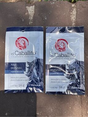 El Caballito Azul Profundo Fabric Dye Packet